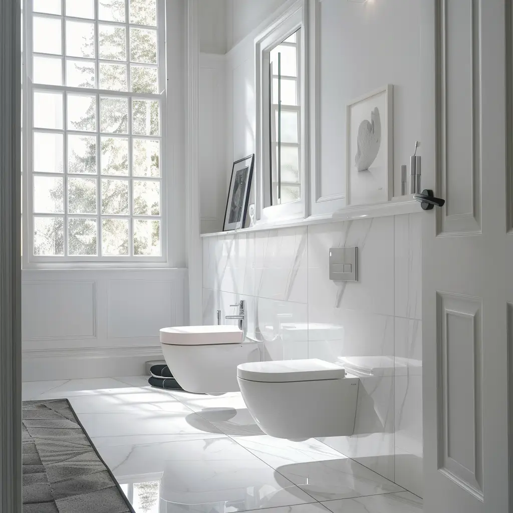 cambio de bañera aseo con ventanal grande